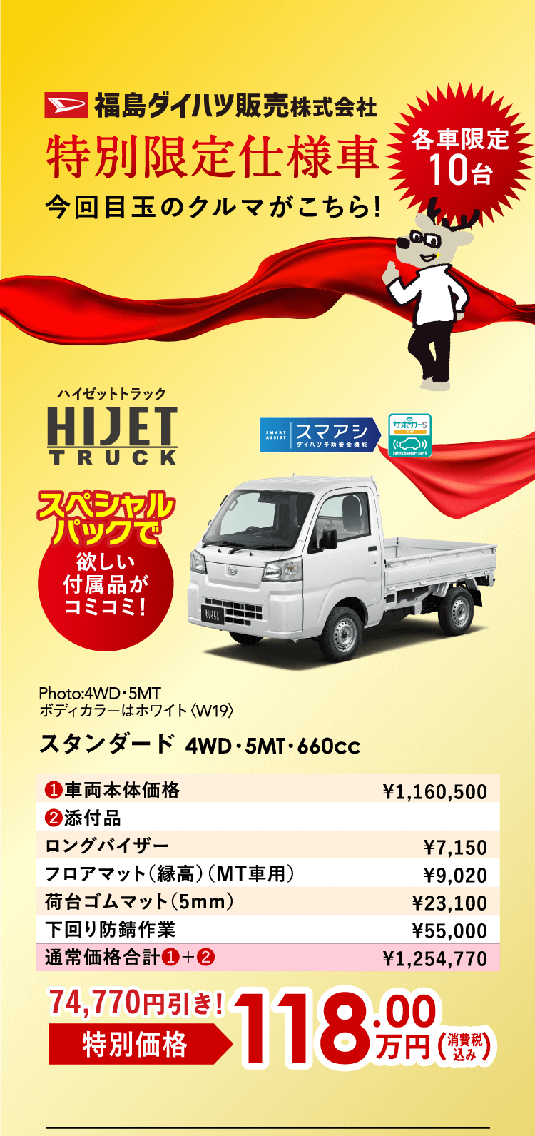 ハイゼットトラック